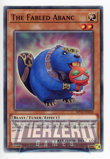 MP22-EN010 - The Fabled Abanc - Common - 2022 Tin of the Pharaoh's Gods