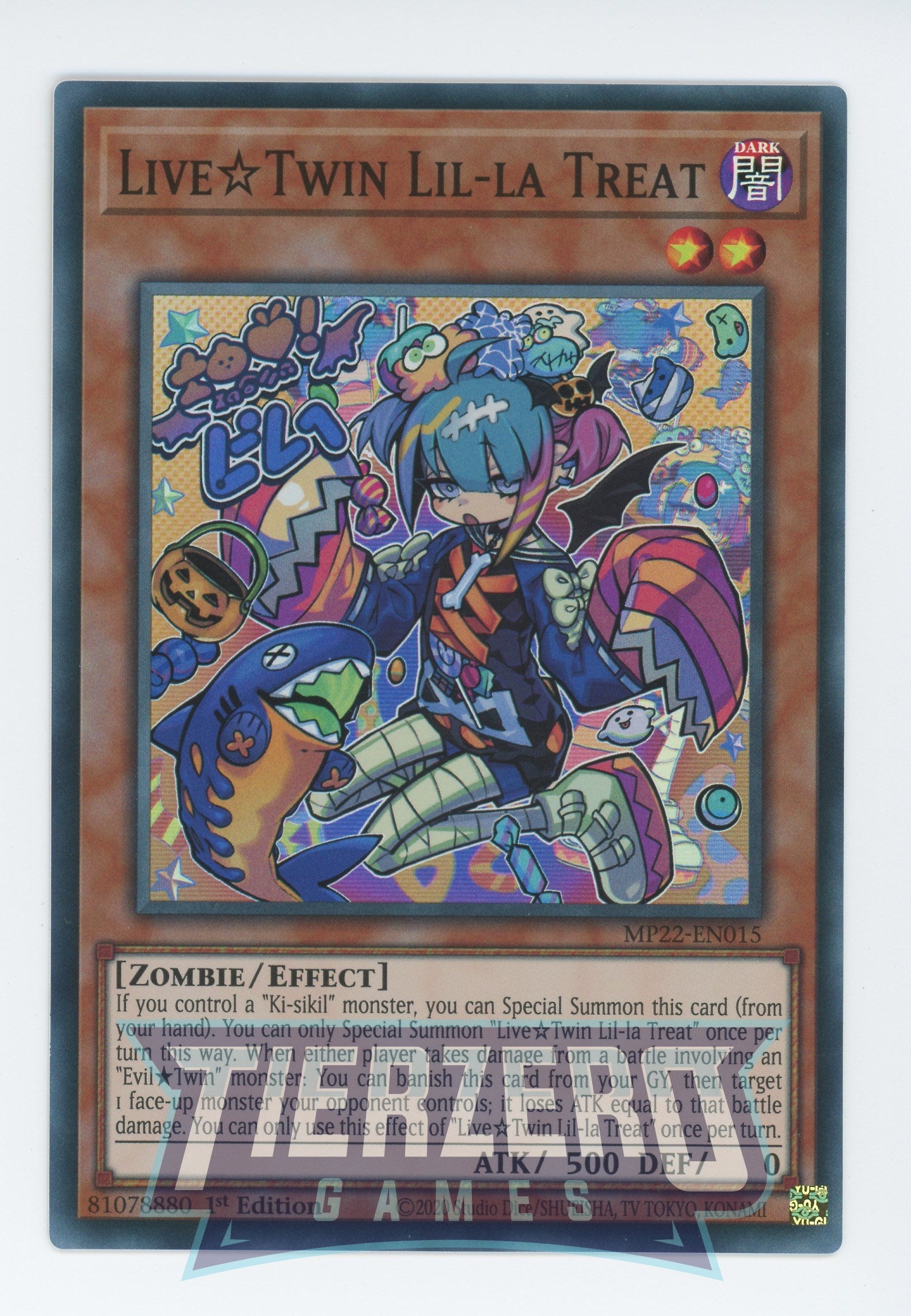 MP22-EN015 - Live?Twin Lil-la Treat - Super Rare - Effect Monster - Mega Pack 2022