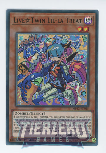 MP22-EN015 - Live☆Twin Lil-la Treat - Super Rare - 2022 Tin of the Pharaoh's Gods