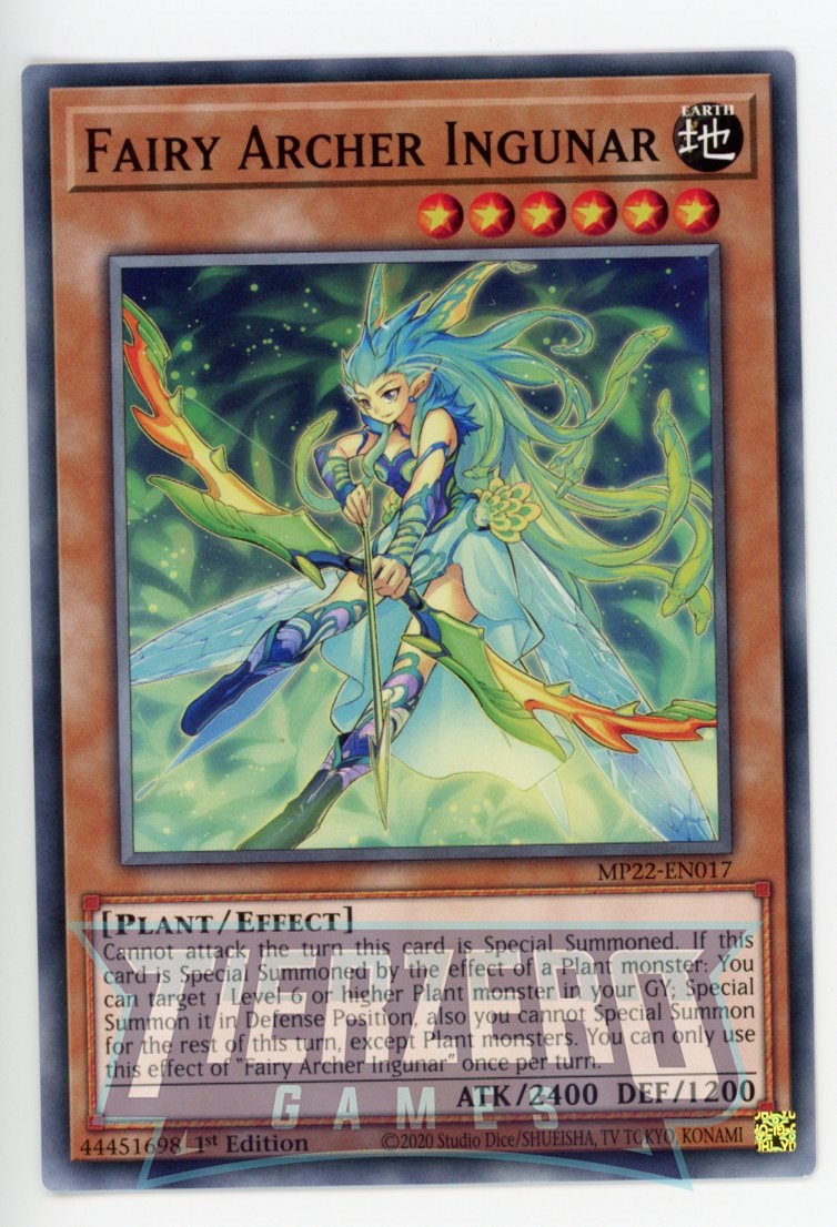 MP22-EN017 - Fairy Archer Ingunar - Common - Effect Monster - Mega Pack 2022