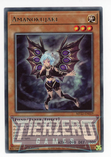 MP22-EN019 - Amanokujaki - Rare - 2022 Tin of the Pharaoh's Gods