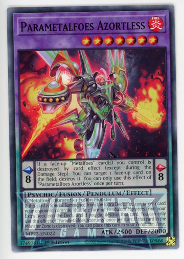 MP22-EN022 - Parametalfoes Azortless - Common - 2022 Tin of the Pharaoh's Gods