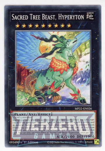 MP22-EN026 - Sacred Tree Beast, Hyperyton - Common - 2022 Tin of the Pharaoh's Gods