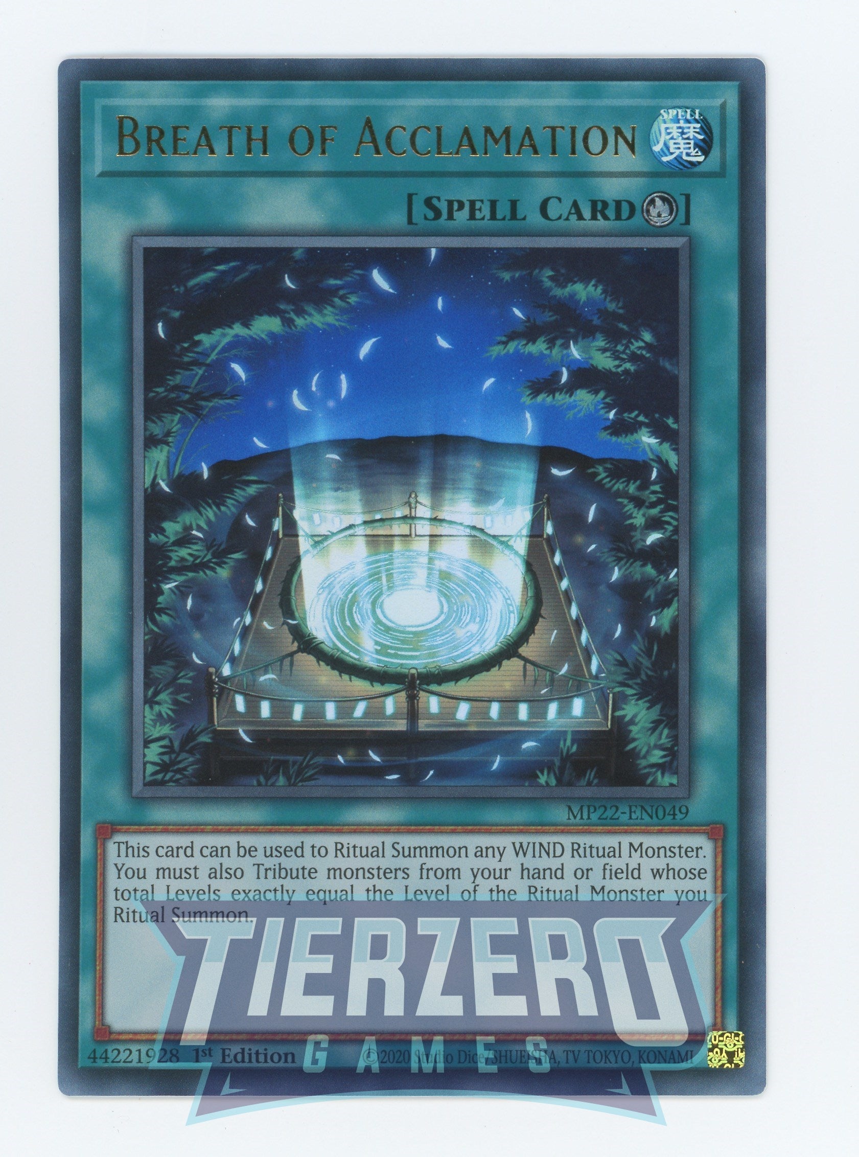 MP22-EN049 - Breath of Acclamation - Ultra Rare - Ritual Spell - Mega Pack 2022