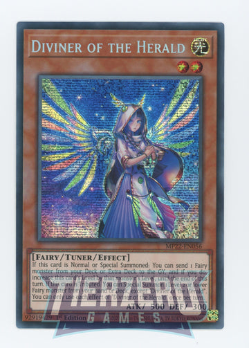 MP22-EN056 - Diviner of the Herald - Secret Rare - 2022 Tin of the Pharaoh's Gods