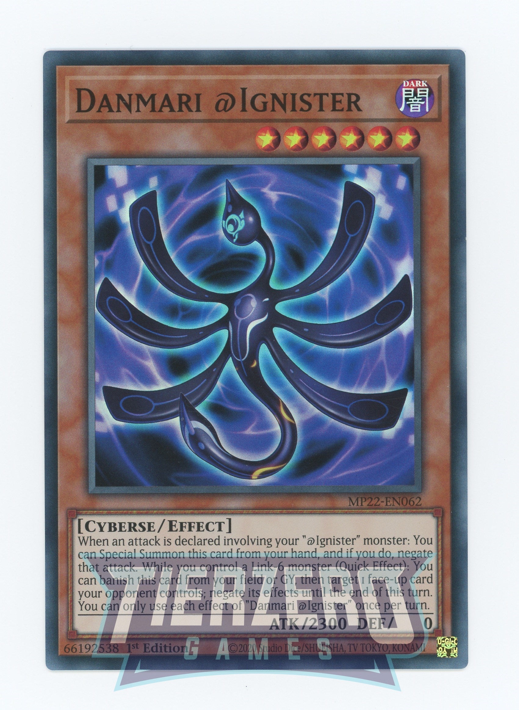 MP22-EN062 - Danmari @Ignister - Super Rare - Effect Monster - Mega Pack 2022