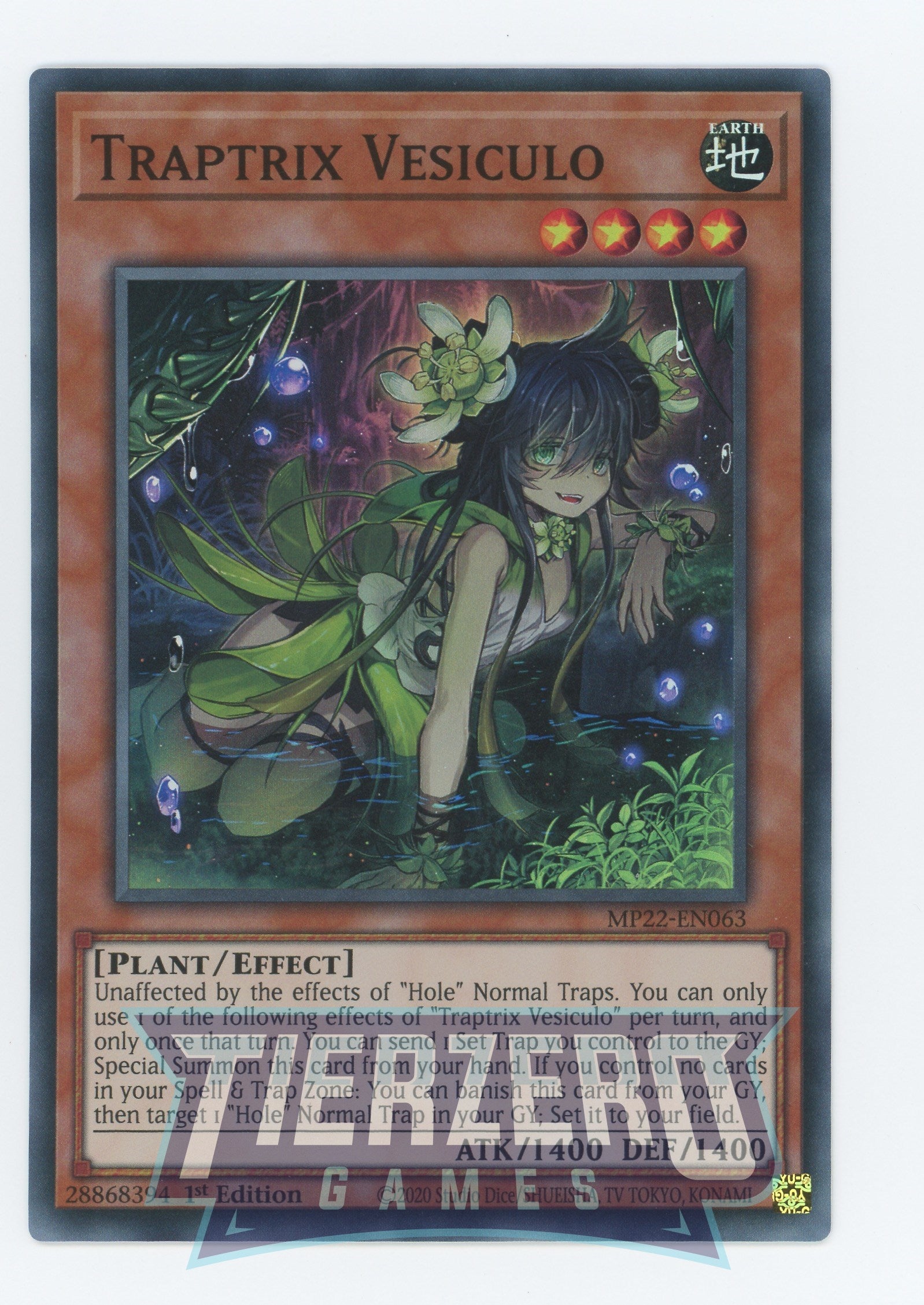 MP22-EN063 - Traptrix Vesiculo - Super Rare - Effect Monster - Mega Pack 2022