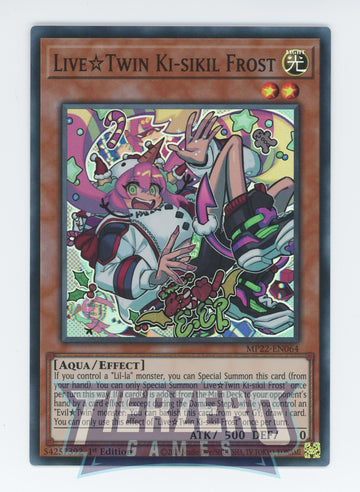 MP22-EN064 - Live☆Twin Ki-sikil Frost - Super Rare - 2022 Tin of the Pharaoh's Gods
