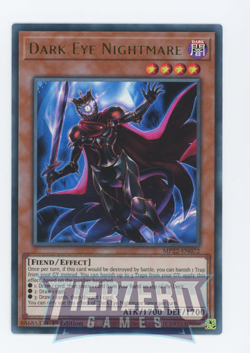 MP22-EN072 - Dark Eye Nightmare - Ultra Rare - 2022 Tin of the Pharaoh's Gods