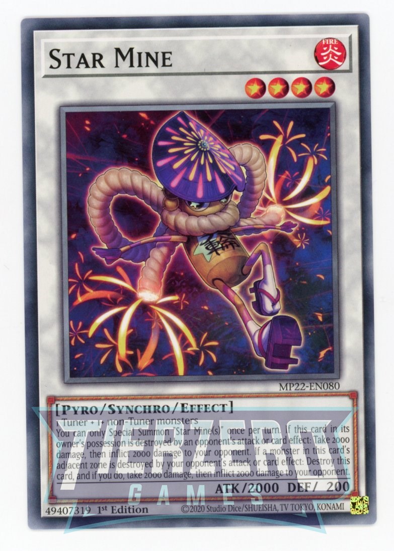 MP22-EN080 - Star Mine - Common - Effect Synchro Monster - Mega Pack 2022