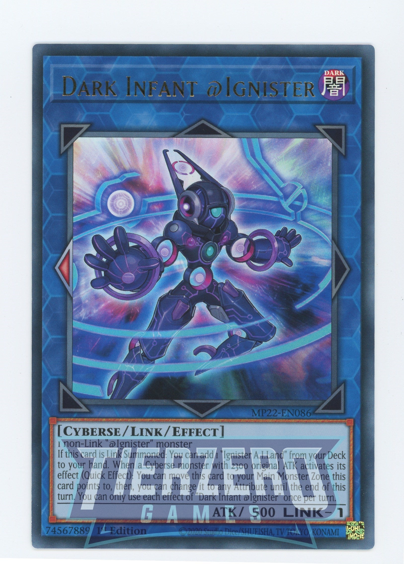 MP22-EN086 - Dark Infant @Ignister - Ultra Rare - Effect Link Monster - Mega Pack 2022