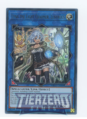 MP22-EN089 - Lyna the Light Charmer, Lustrous - Ultra Rare - 2022 Tin of the Pharaoh's Gods