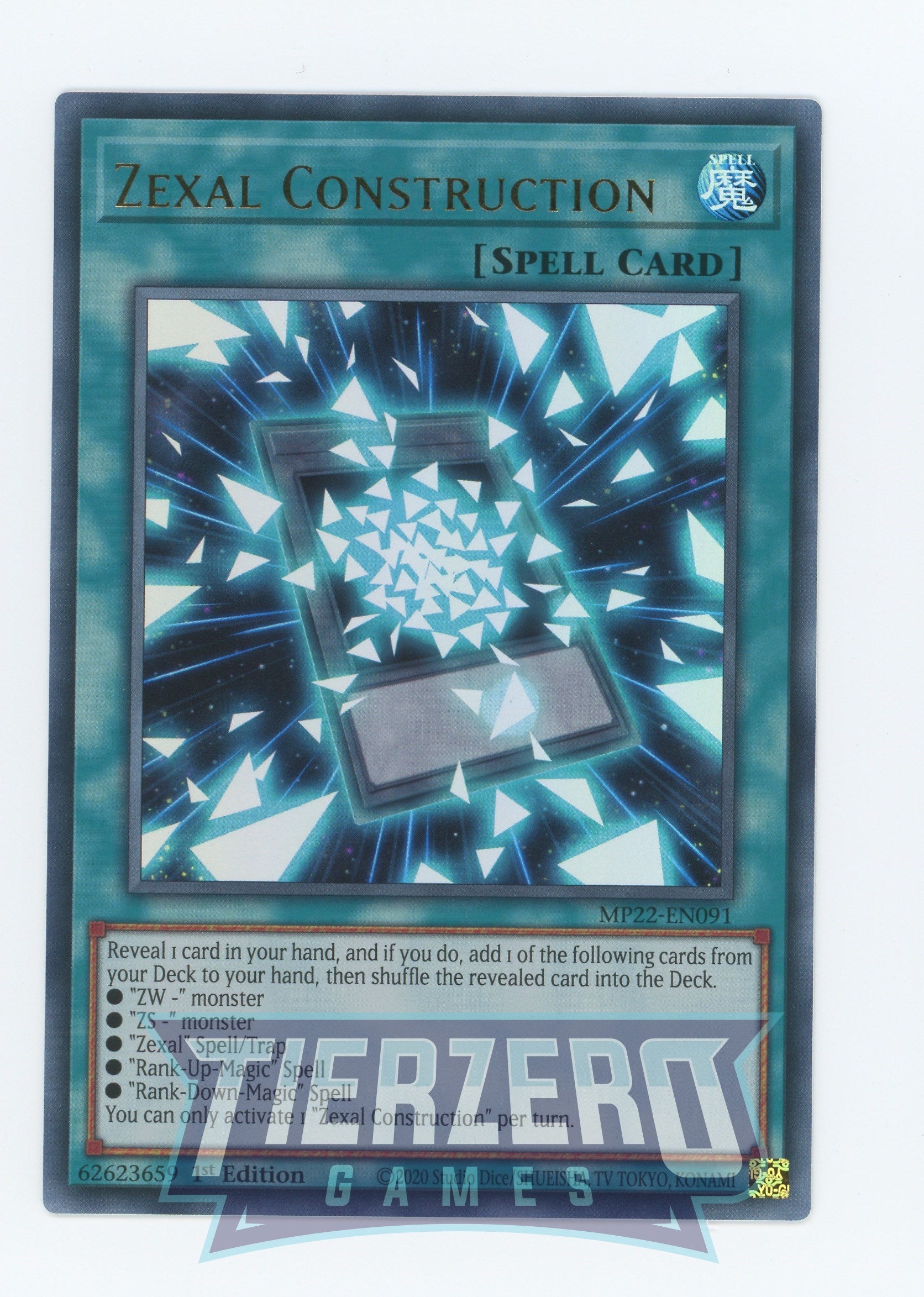 MP22-EN091 - Zexal Construction - Ultra Rare - Normal Spell - Mega Pack 2022