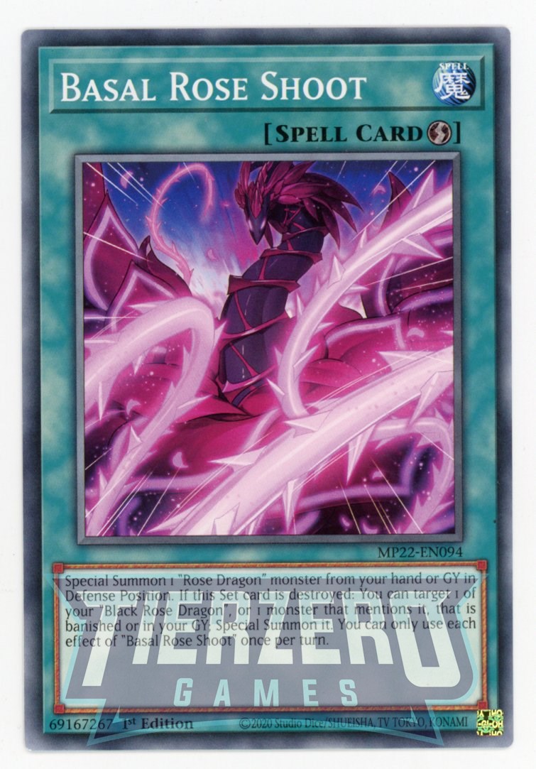 MP22-EN094 - Basal Rose Shoot - Common - Quick-Play Spell - Mega Pack 2022