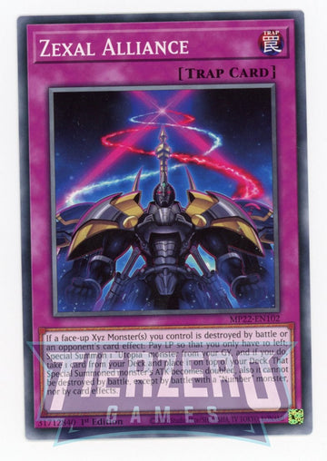 MP22-EN102 - Zexal Alliance - Common - 2022 Tin of the Pharaoh's Gods