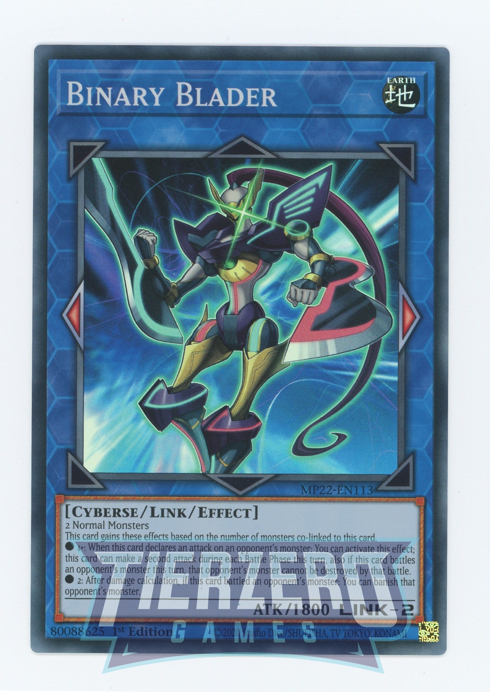 MP22-EN113 - Binary Blader - Super Rare - Effect Link Monster - Mega Pack 2022