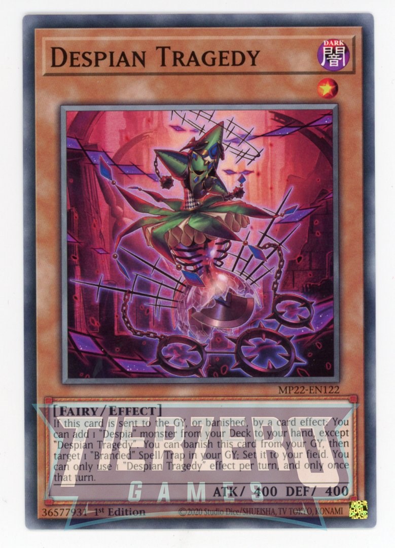 MP22-EN122 - Despian Tragedy - Common - Effect Monster - Mega Pack 2022