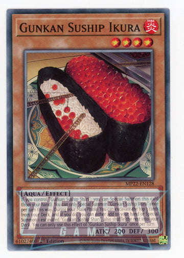 MP22-EN128 - Gunkan Suship Ikura - Common - 2022 Tin of the Pharaoh's Gods