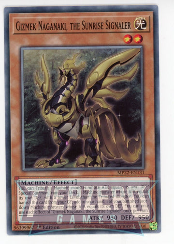 MP22-EN131 - Gizmek Naganaki, the Sunrise Signaler - Common - 2022 Tin of the Pharaoh's Gods