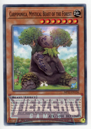 MP22-EN134 - Carpiponica, Mystical Beast of the Forest - Common - 2022 Tin of the Pharaoh's Gods