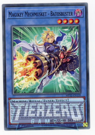 MP22-EN139 - Magikey Mechmusket - Batosbuster - Common - 2022 Tin of the Pharaoh's Gods