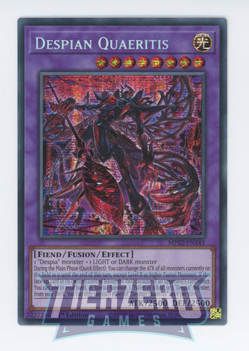 MP22-EN141 - Despian Quaeritis - Secret Rare - 2022 Tin of the Pharaoh's Gods