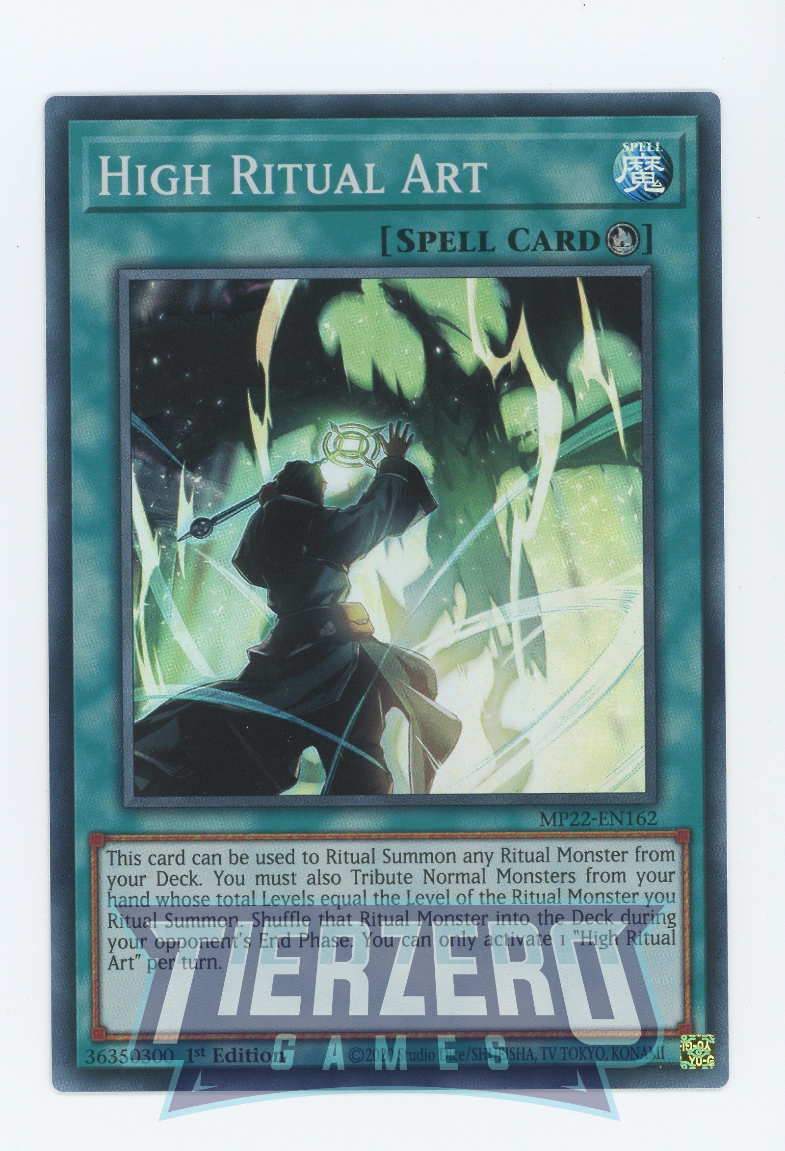 MP22-EN162 - High Ritual Art - Super Rare - Ritual Spell - Mega Pack 2022