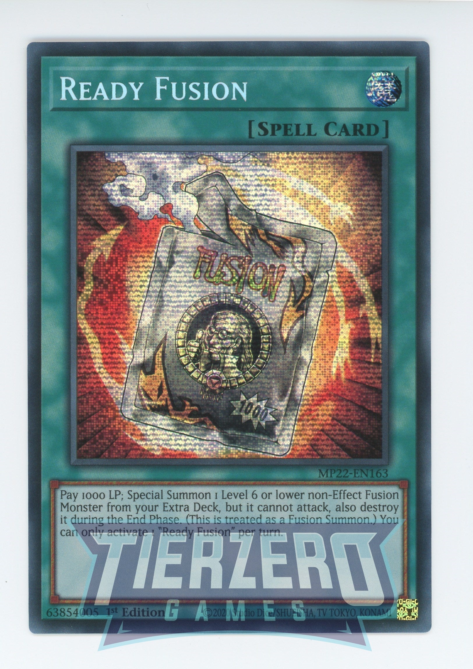 MP22-EN163 - Ready Fusion - Prismatic Secret Rare - Normal Spell - Mega Pack 2022