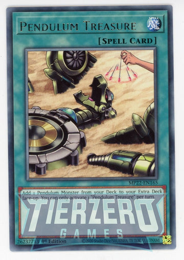 MP22-EN165 - Pendulum Treasure - Rare - 2022 Tin of the Pharaoh's Gods
