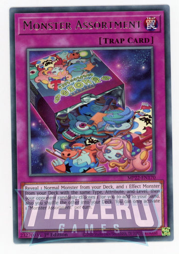 MP22-EN170 - Monster Assortment - Rare - 2022 Tin of the Pharaoh's Gods
