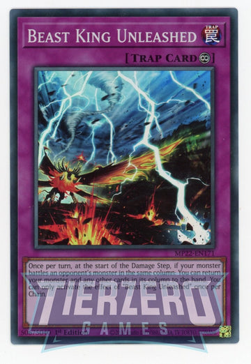 MP22-EN171 - Beast King Unleashed - Super Rare - 2022 Tin of the Pharaoh's Gods