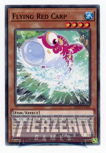 MP22-EN181 - Flying Red Carp - Common - 2022 Tin of the Pharaoh's Gods