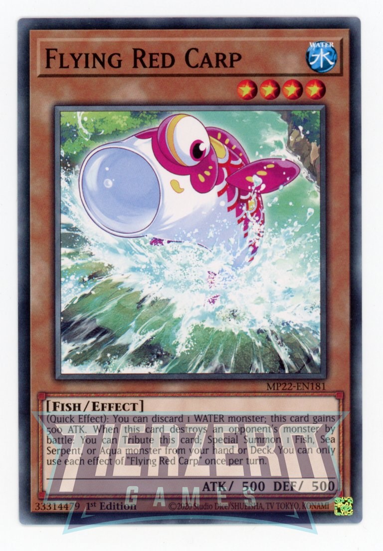 MP22-EN181 - Flying Red Carp - Common - Effect Monster - Mega Pack 2022