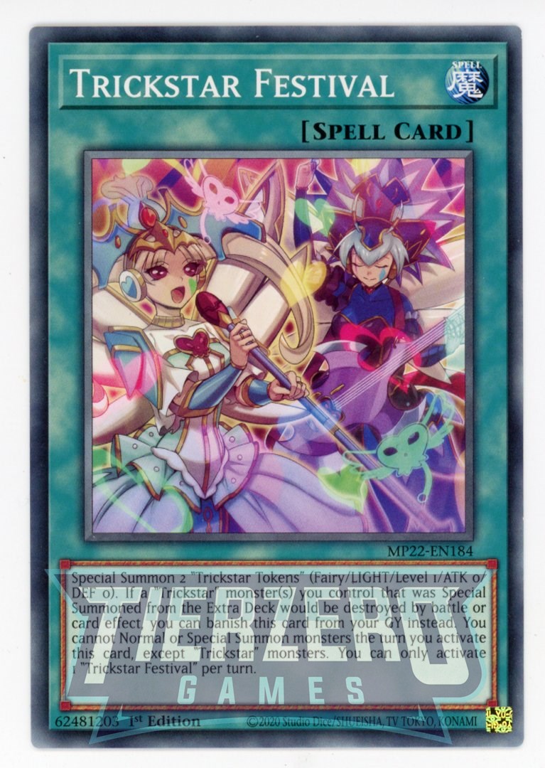 MP22-EN184 - Trickstar Festival - Common - Normal Spell - Mega Pack 2022