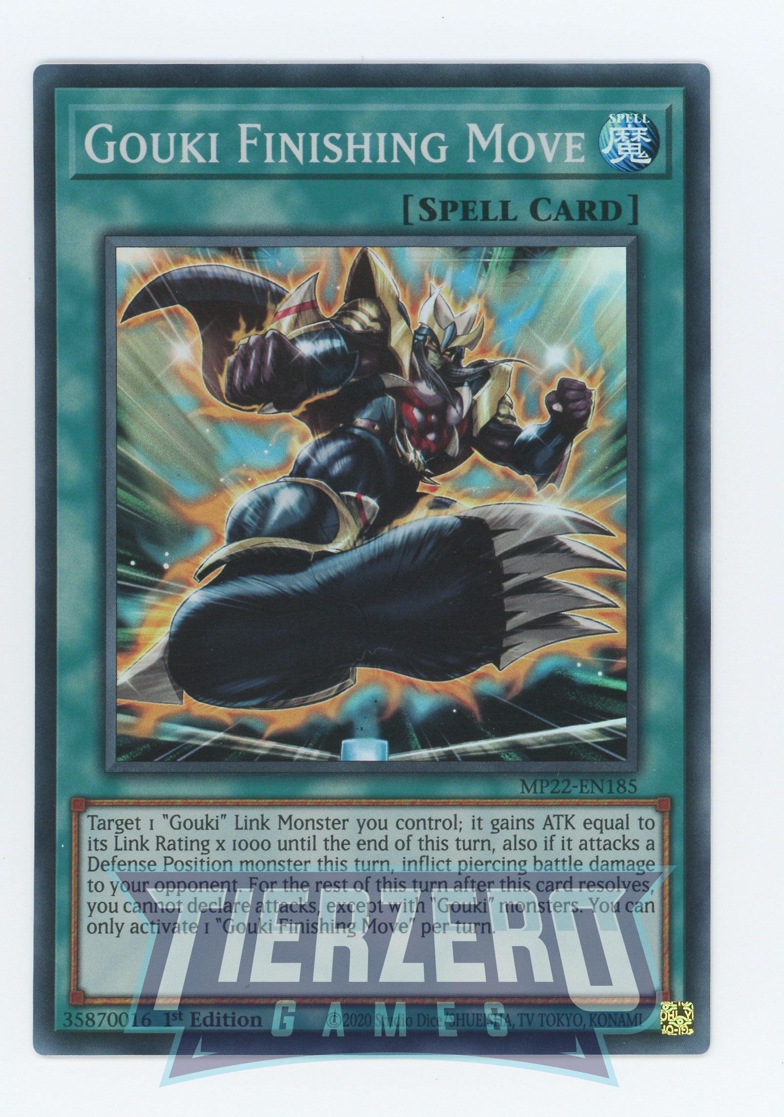 MP22-EN185 - Gouki Finishing Move - Super Rare - Normal Spell - Mega Pack 2022