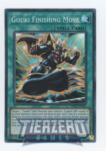 MP22-EN185 - Gouki Finishing Move - Super Rare - 2022 Tin of the Pharaoh's Gods