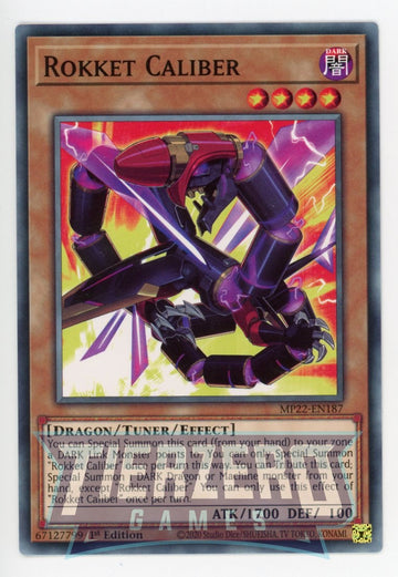 MP22-EN187 - Rokket Caliber - Common - 2022 Tin of the Pharaoh's Gods
