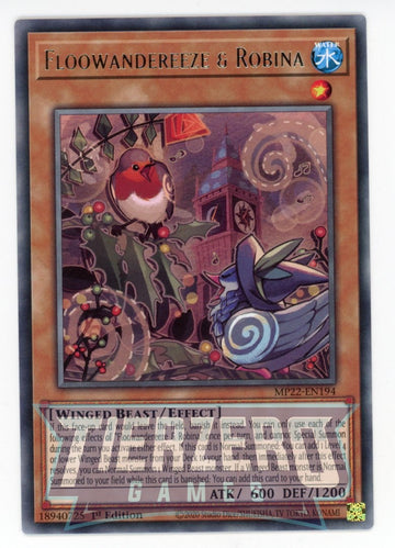 MP22-EN194 - Floowandereeze & Robina - Rare - 2022 Tin of the Pharaoh's Gods
