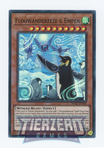MP22-EN198 - Floowandereeze & Empen - Super Rare - 2022 Tin of the Pharaoh's Gods