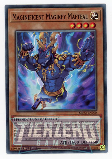 MP22-EN200 - Maginificent Magikey Mafteal - Common - 2022 Tin of the Pharaoh's Gods