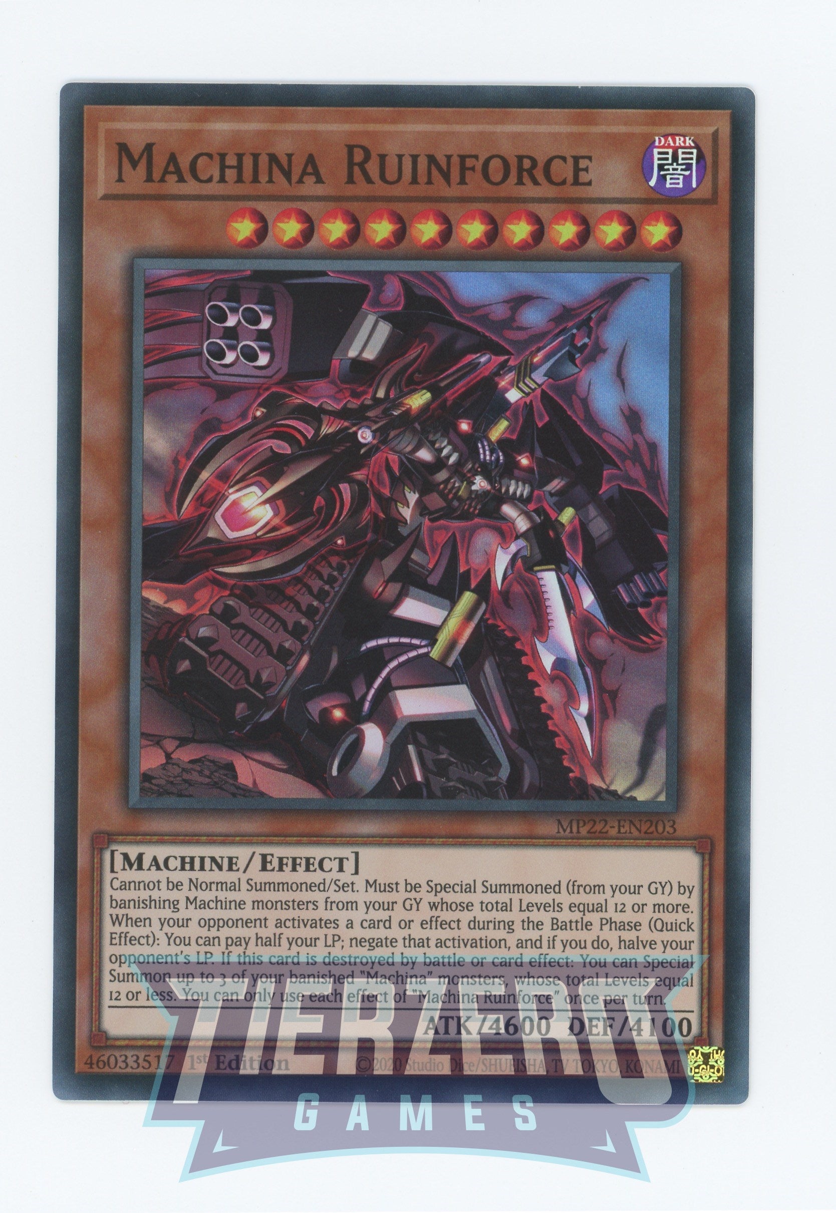 MP22-EN203 - Machina Ruinforce - Super Rare - Effect Monster - Mega Pack 2022