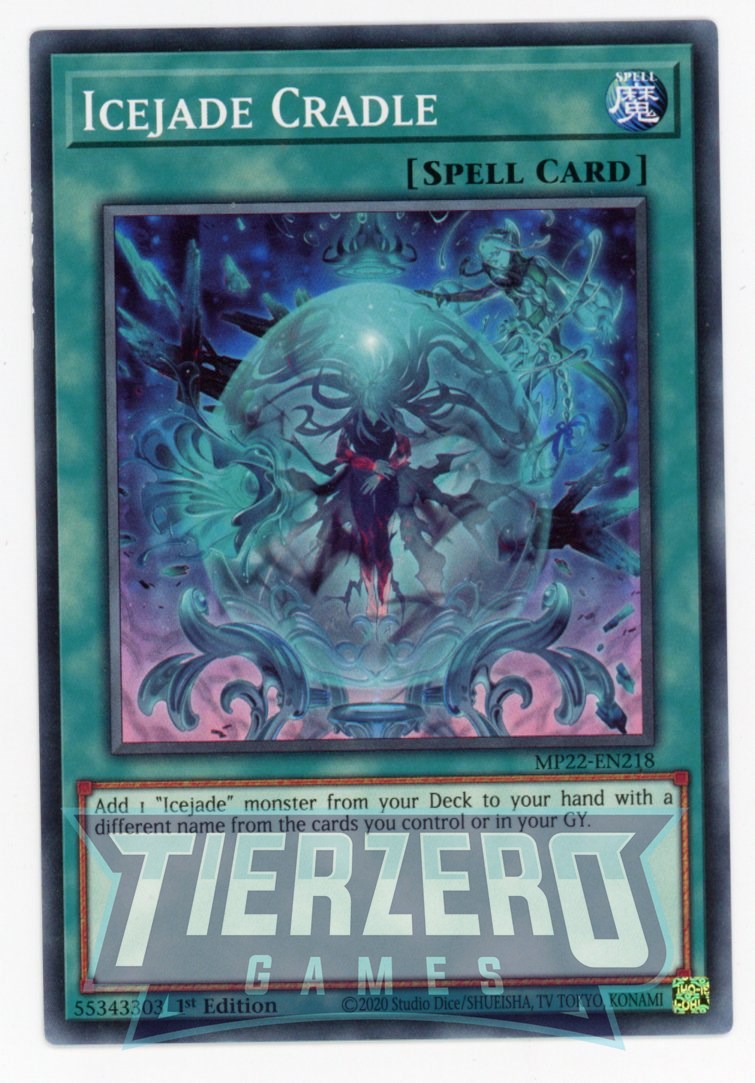 MP22-EN218 - Icejade Cradle - Common - Normal Spell - Mega Pack 2022