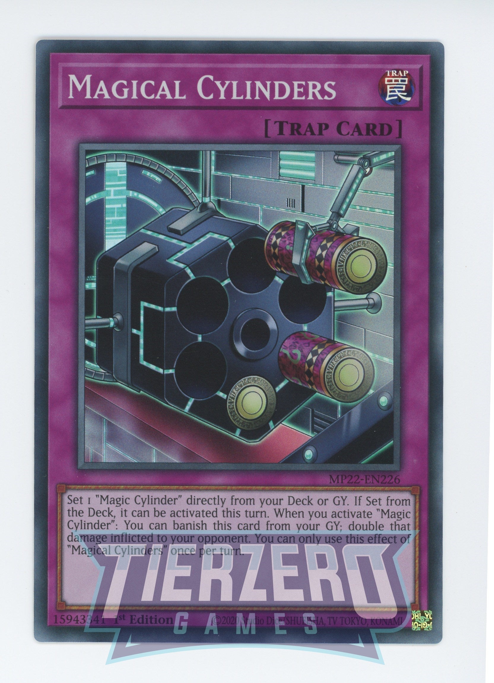 MP22-EN226 - Magical Cylinders - Super Rare - Normal Trap - Mega Pack 2022