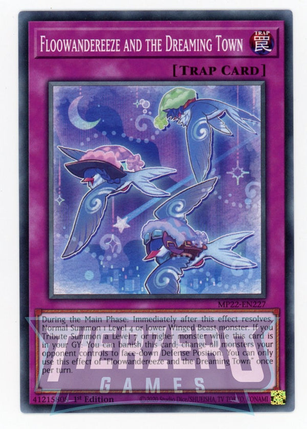 MP22-EN227 - Floowandereeze and the Dreaming Town - Common - Normal Trap - Mega Pack 2022