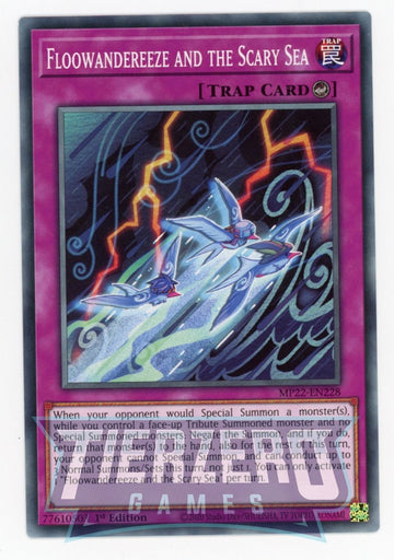 MP22-EN228 - Floowandereeze and the Scary Sea - Common - 2022 Tin of the Pharaoh's Gods
