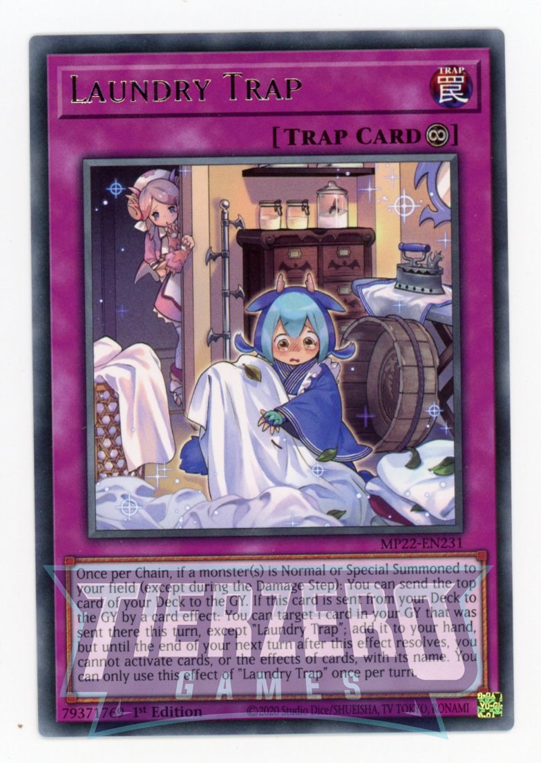 MP22-EN231 - Laundry Trap - Rare - Continuous Trap - Mega Pack 2022