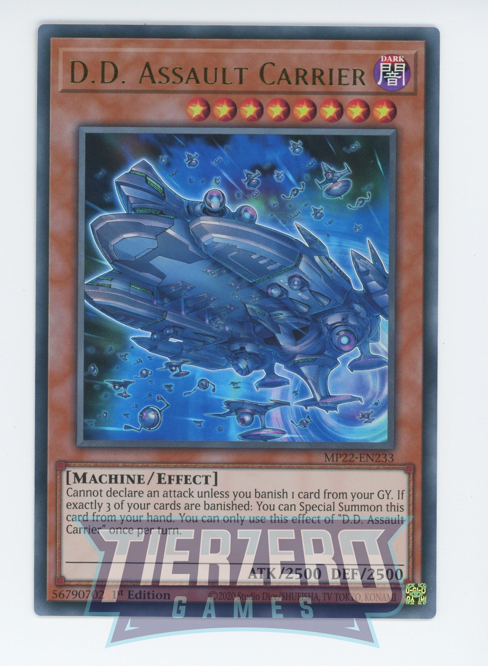 MP22-EN233 - D.D. Assault Carrier - Ultra Rare - Effect Monster - Mega Pack 2022