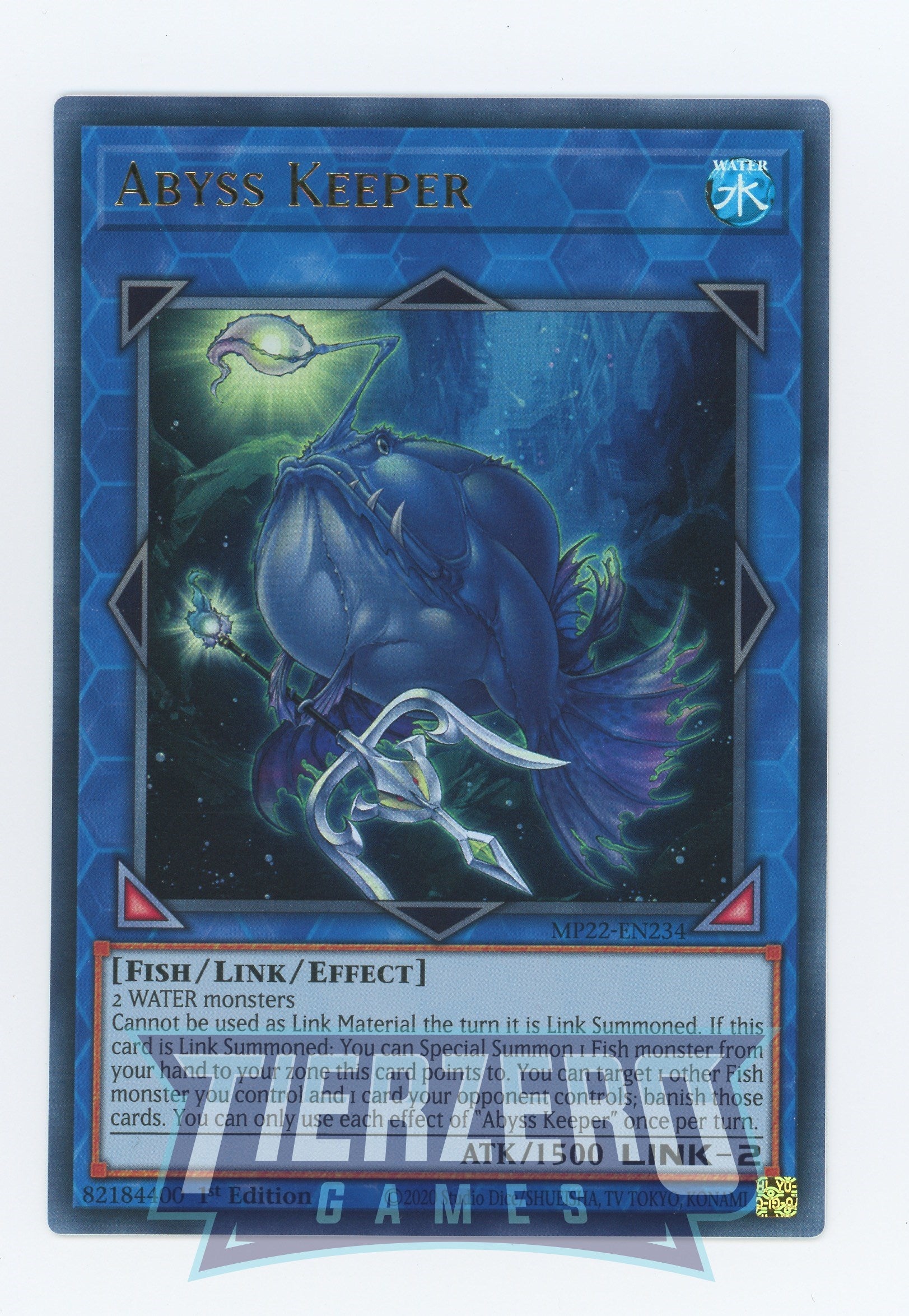 MP22-EN234 - Abyss Keeper - Ultra Rare - Effect Link Monster - Mega Pack 2022