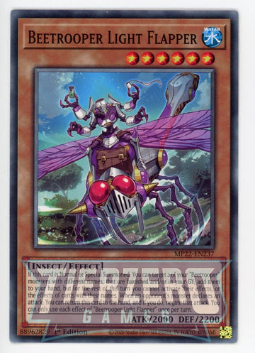 MP22-EN237 - Beetrooper Light Flapper - Common - 2022 Tin of the Pharaoh's Gods