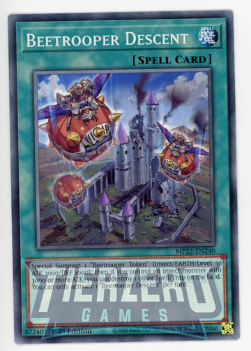 MP22-EN240 - Beetrooper Descent - Common - 2022 Tin of the Pharaoh's Gods